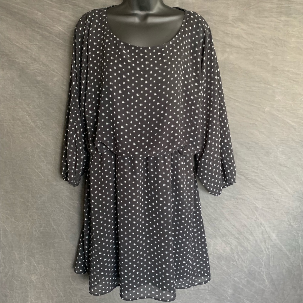 Black and white dress